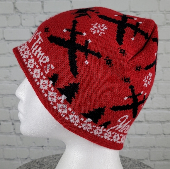 MEDIEVAL TIMES | knights swords knit beanie toque winter hat - Picture 3 of 7